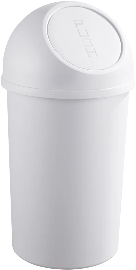 helit Poubelle 'the flip', 25 litres, gris lumière - OEM H2401282