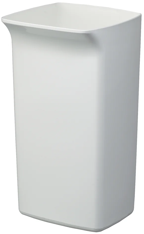DURABLE Couvercle DURABIN FLIP LID SQUARE 40, blanc/rouge - OEM 1801574018