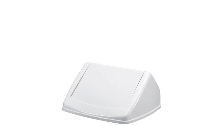 DURABLE Poubelle DURABIN SQUARE 40, forme carrée, blanc - OEM 1800798010 – Image 2