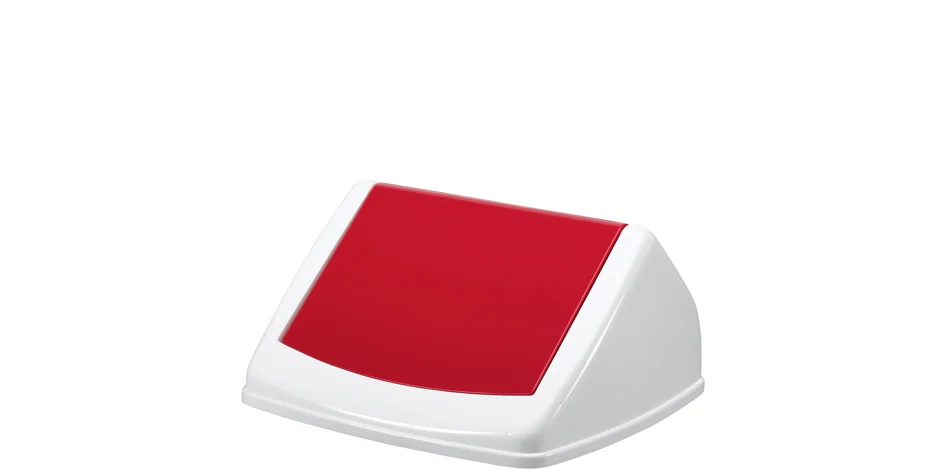 DURABLE Poubelle DURABIN SQUARE 40, forme carrée, blanc - OEM 1800798010 – Image 3
