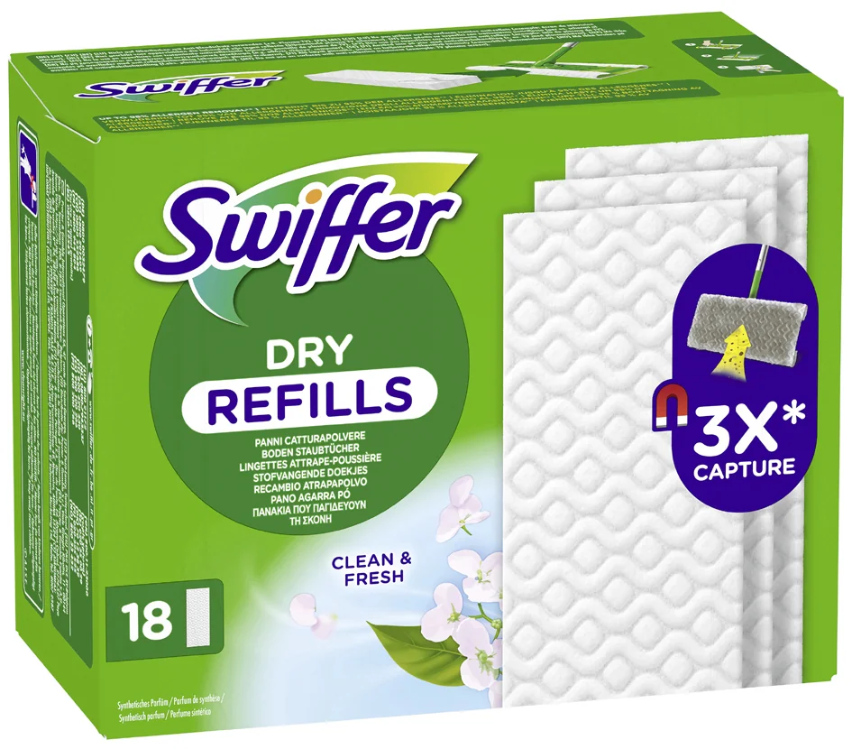 Swiffer Serpillère sèche - pack de recharge - OEM 8700216677363