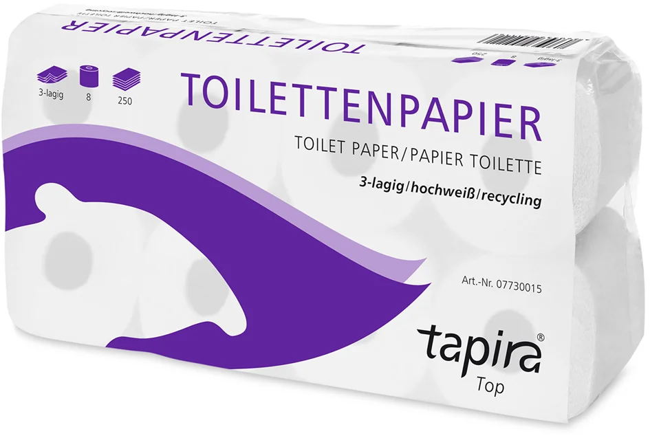Tapira Papier toilette Top, 3 couches, extra blanc - OEM 07730750