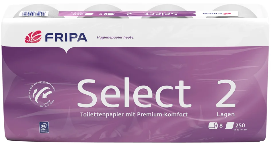 Fripa Papier toilette Select, 3 couches, extra blanc - OEM 1030807