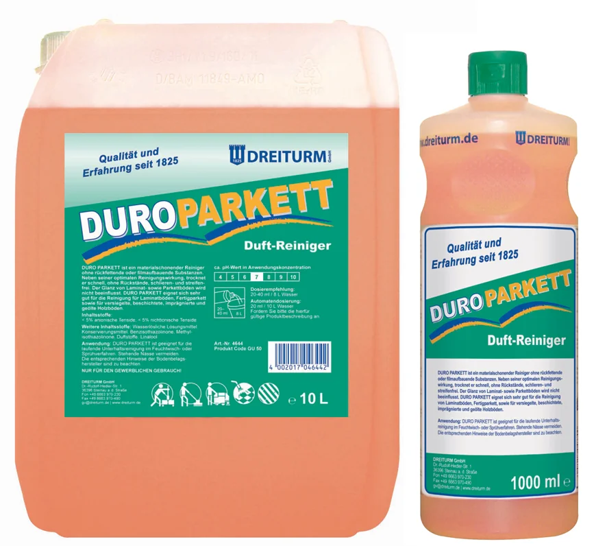 DREITURM Nettoyant pour parquet/sol stratifié DURO PARKETT - OEM 4643