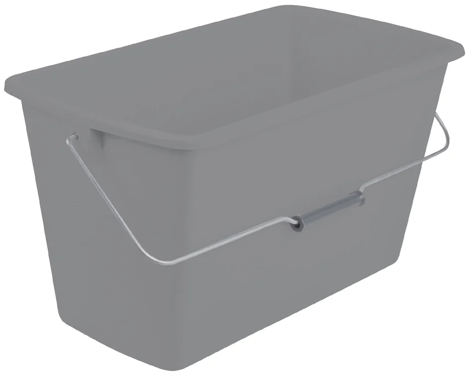 keeeper Seau de ménage 'bent', rectangulaire, nordic-grey - OEM 1010713000000
