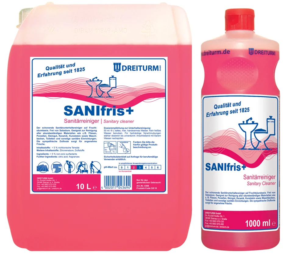 DREITURM Nettoyant sanitaire SANIFRIS+, 1 litre - OEM 4367