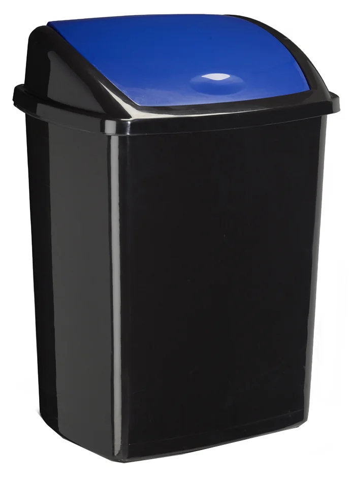 CEP Poubelle ROSSIGNOL, couvercle basculant, noir / vert - OEM 2919470031