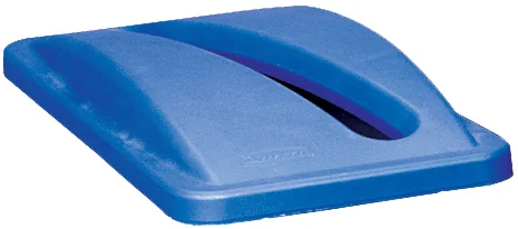 Rubbermaid Collecteur de déchets Slim Jim, 60 litres, bleu - OEM 1971257 – Image 5