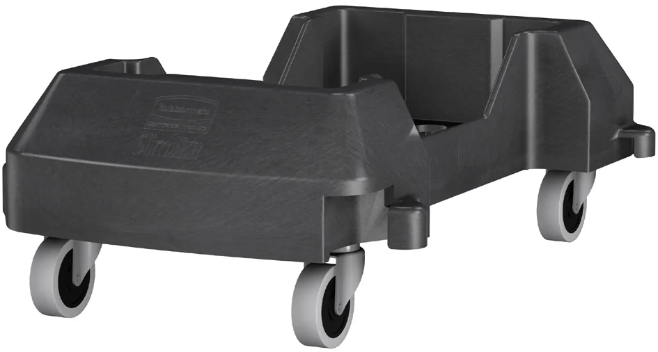 Rubbermaid Collecteur de déchets Slim Jim, 60 litres, noir - OEM 1955959 – Image 7
