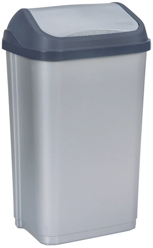 keeeper Poubelle 'swantje', 50 litres, anthracite / argent - OEM 1030882600000
