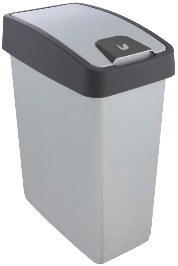 keeeper Poubelle 'magne', 25 litres, argent / anthracite - OEM 1060416000000