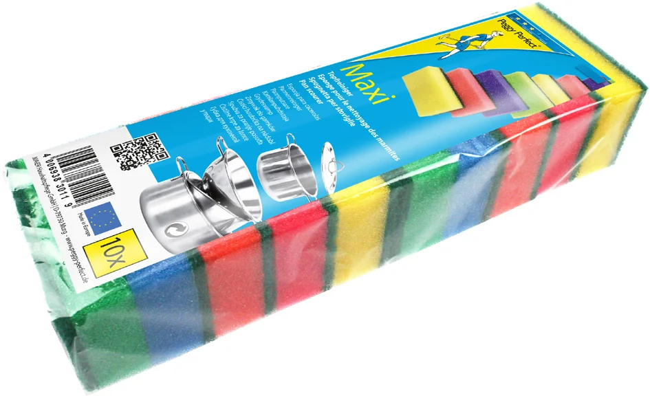 Peggy Perfect Eponge à récurer Maxi, paquet de 10 - OEM 30110