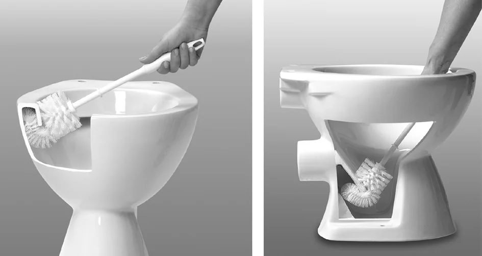 Peggy Perfect Brosse de toilettes 2000, plastique tête ronde - OEM 20171