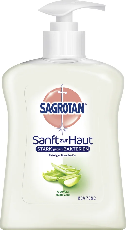 SAGROTAN Savon pour mains Aloe Vera, flacon à pompe 250 ml - OEM 881837