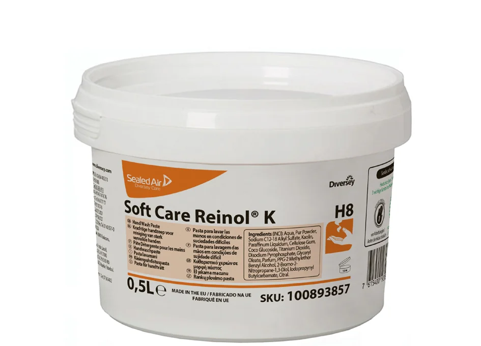 Soft Care REINOL K Pâte lavante pour mains, pot de 500 ml - OEM 100893857
