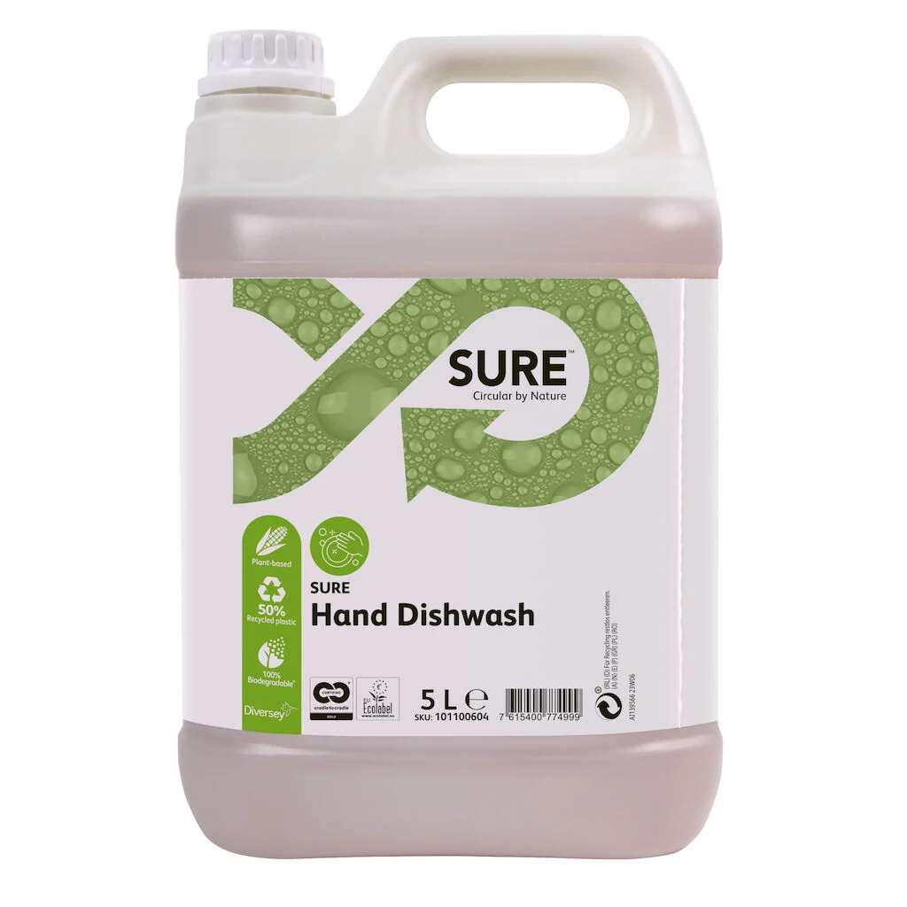 SURE Liquide vaisselle 'Hand Dishwash', 5 litres - OEM 101100604 – Image 2