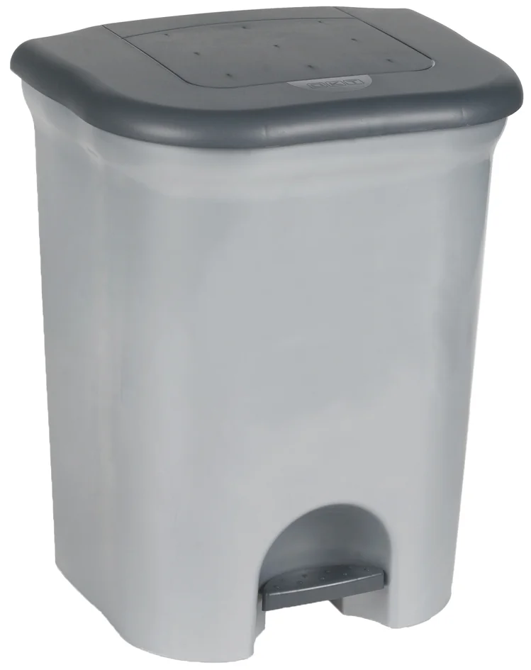 keeeper Poubelle à pédale 'torge', 2x 11 litre, argent - OEM 11536160000NN