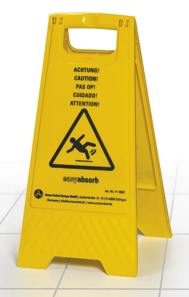 easyabsorb Panneau de signalisation 'Attention sol glissant' - OEM P-10007