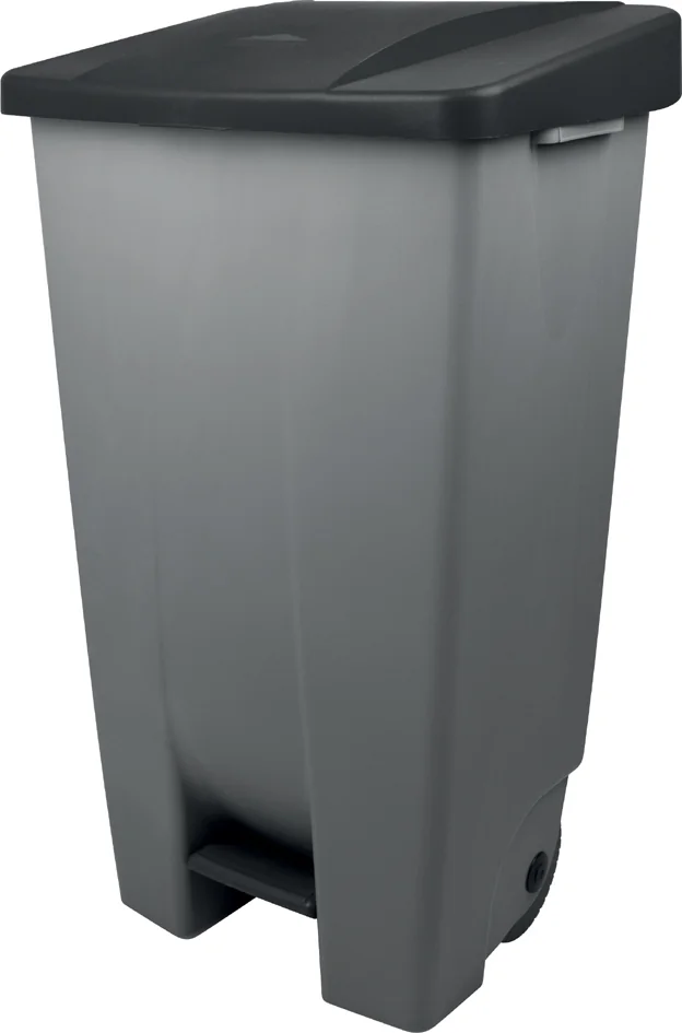 helit Poubelle à pédale 'the step chief', 120 litres, vert - OEM H2405551 – Image 5