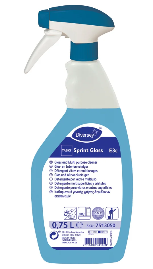 TASKI Nettoyant verre et toute surface Sprint Glass, 750 ml - OEM 7515238