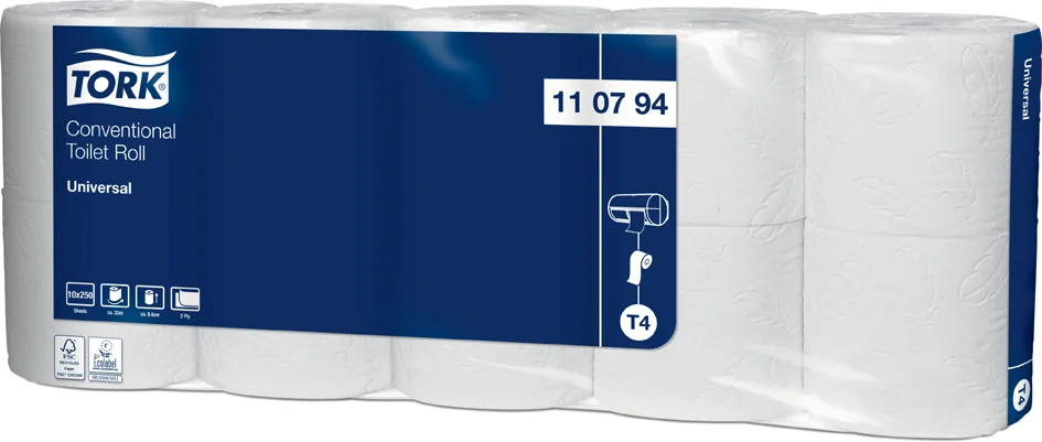 TORK Papier toilette, 2 couches, blanc - OEM 110794