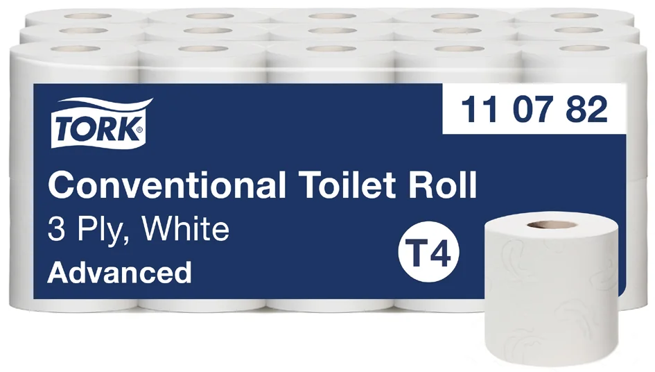 TORK Papier toilette, 3 couches, grand paquet, blanc - OEM 11 07 82