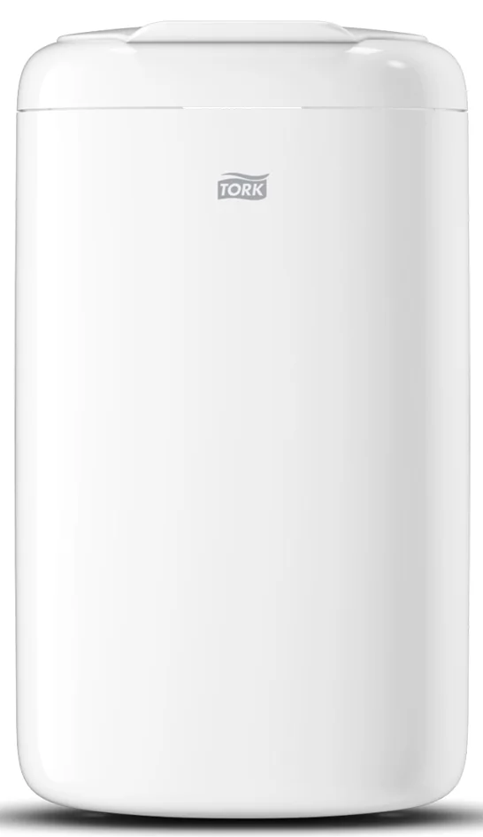 TORK Mini-poubelle Elevation, plastique, 5 litres, blanc - OEM 564000