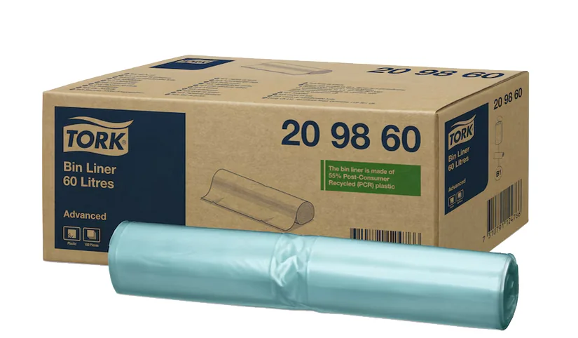 TORK Sac poubelle, vert, 60 litres - OEM 20 98 60 – Image 14