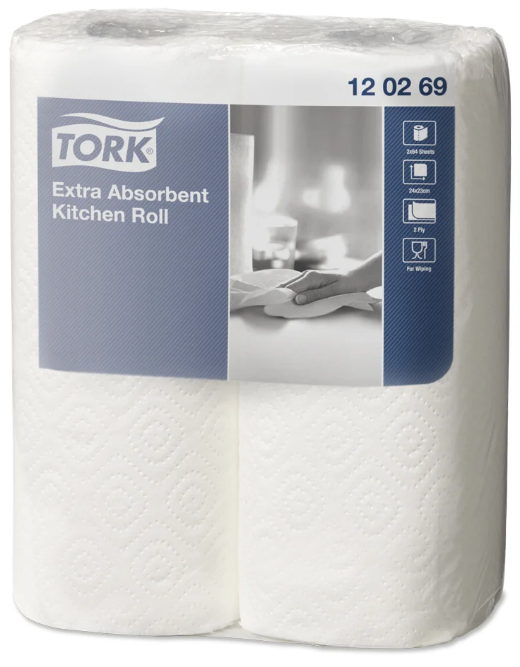 TORK Rouleau de papier essuie-tout, 3 couches, blanc - OEM 120305