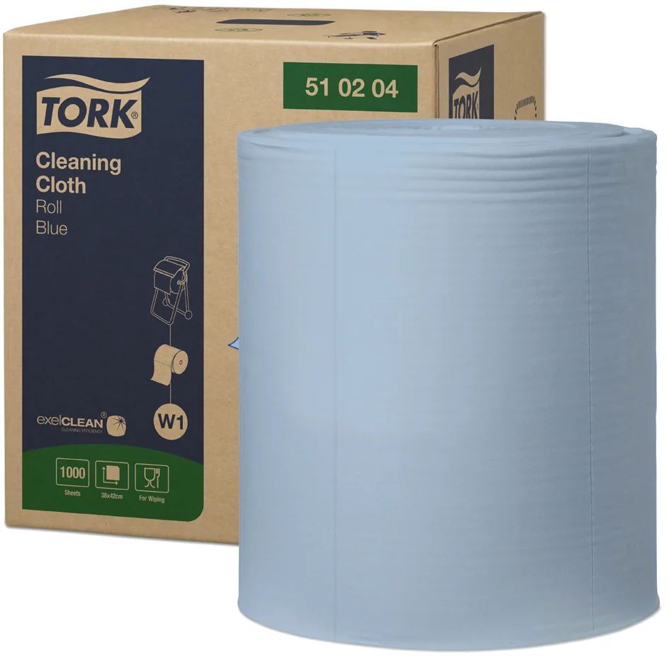 TORK Rouleau nettoyant multi-usage, 1 couche, 152 m, blanc - OEM 510137 – Image 2