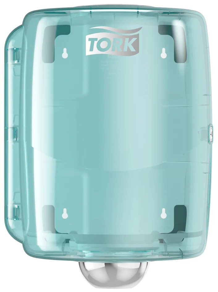 TORK Distributeur à dévidage central Maxi, turquoise - OEM 653000