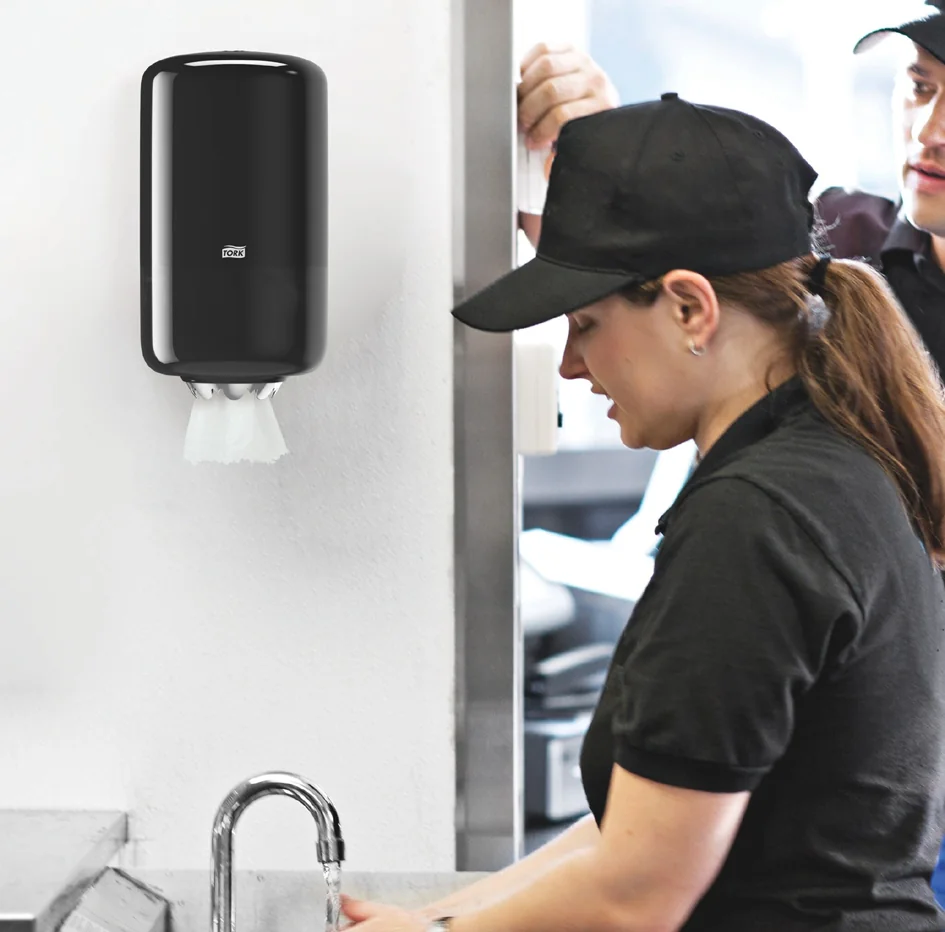 TORK Distributeur à dévidage central Mini ELEVATION, blanc - OEM 55 80 00 – Image 3