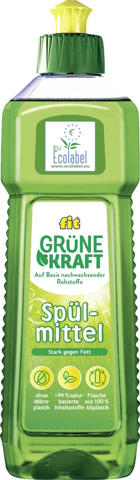 Fit Liquide vaisselle main GRÜNE KRAFT, flacon de 500 ml - OEM 401316208931