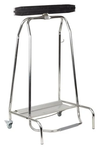 APS Support de sac poubelle QUICKSTEP, 120 litres, argent - OEM 580