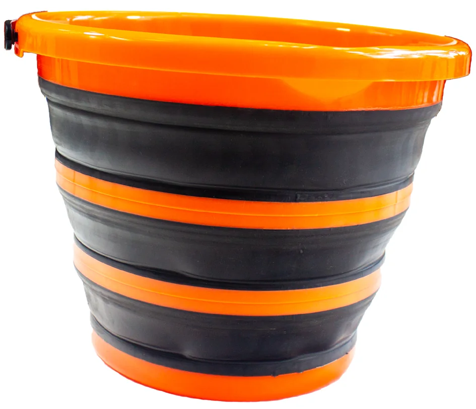 Garten PRIMUS Seau pliable, noir/orange - OEM 03055