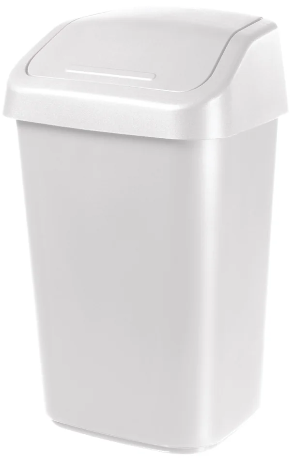 orthex Poubelle à couvercle basculant, 25 litres, blanc - OEM 32810