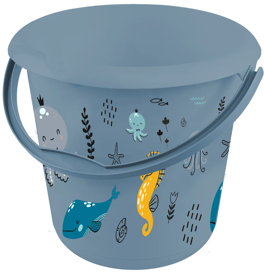 keeeper Seau déco ilvie 'Sealife', rond, 10 litres - OEM 1260068028500 – Image 2