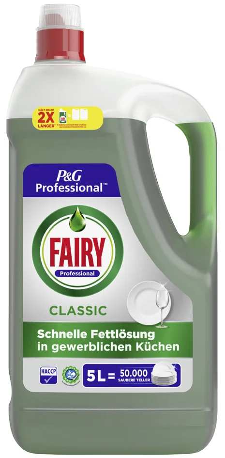 Fairy P&G Professional FAIRY Original Liquide vaisselle, 5 litres - OEM 8006540785409