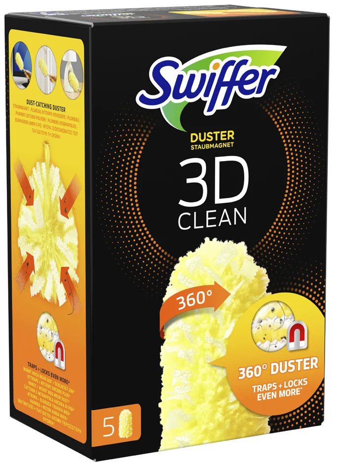 Swiffer Plumeau magnétique anti-poussière 3D XXL - OEM 8001090380210 – Image 2