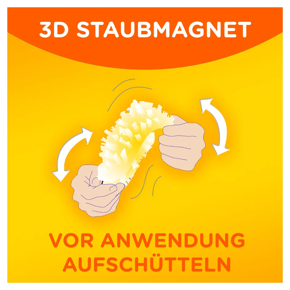 Swiffer Plumeau magnétique anti-poussière 3D XXL - OEM 8001090380210 – Image 7