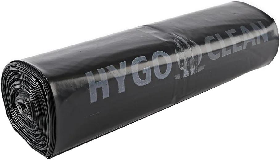 HYGOCLEAN Sac poubelle Premium, 120 litres, en LDPE, noir - lot de 4 - OEM 32323