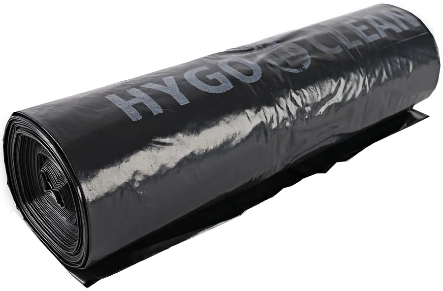HYGOCLEAN Sac poubelle, 240 litres, en LDPE, bleu - lot de 10 - OEM 32346