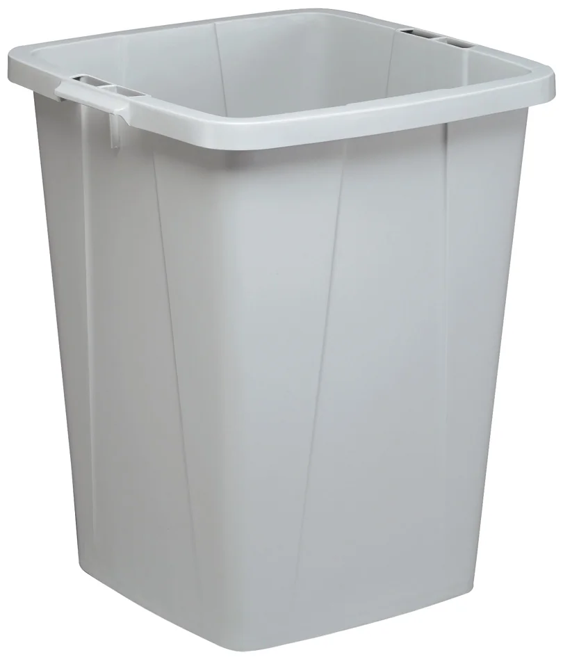 DURABLE Poubelle DURABIN ECO 90, carré, noir - OEM 1800505221 – Image 2