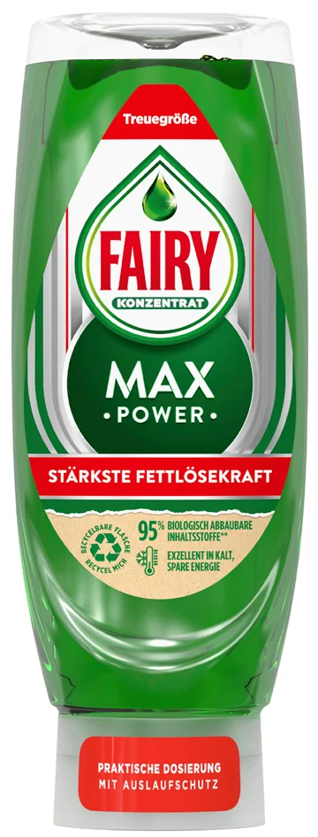 FAIRY Liquide vaisselle Max Power Original, 545 ml - OEM 8006540422731