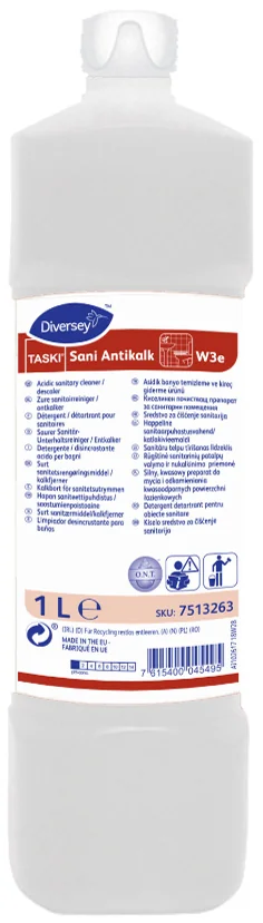 TASKI Nettoyant sanitaire 'Sani Anticalcaire' W3e, 1 litre - OEM 7513263