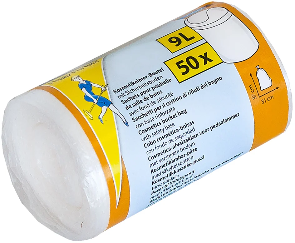 Peggy Perfect Sac poubelle HDPE, 9 - 15 l, transparent - OEM 99009