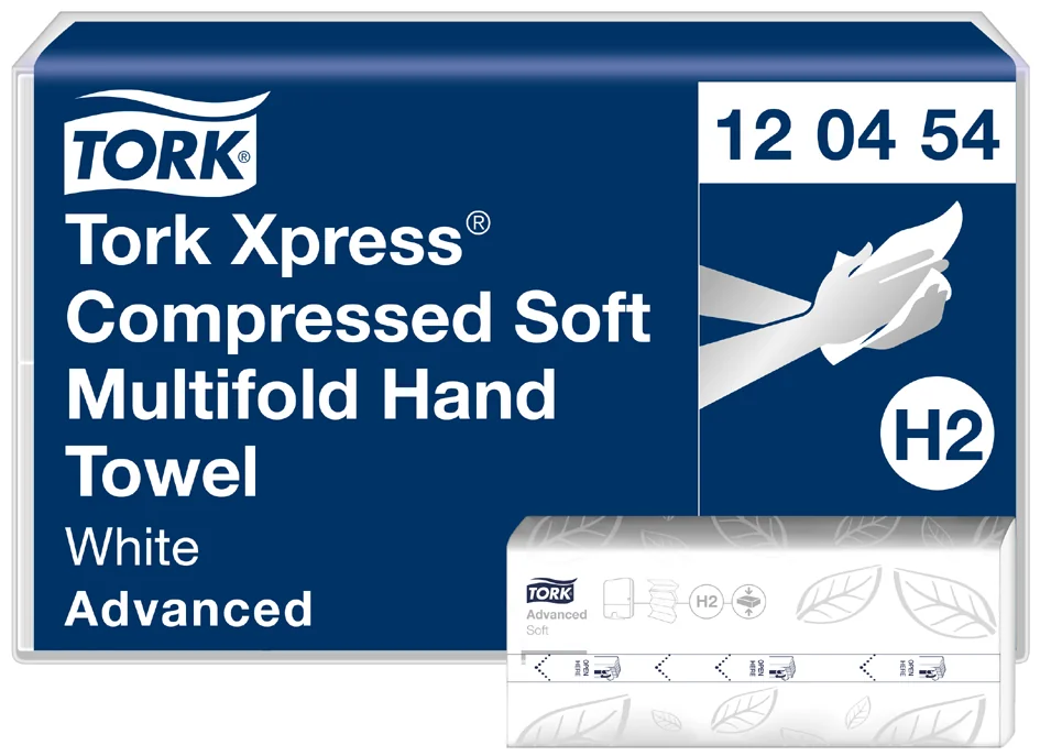 TORK Xpress Essuie-mains interfolié, 212 x 320 mm, pliage W - OEM 120454
