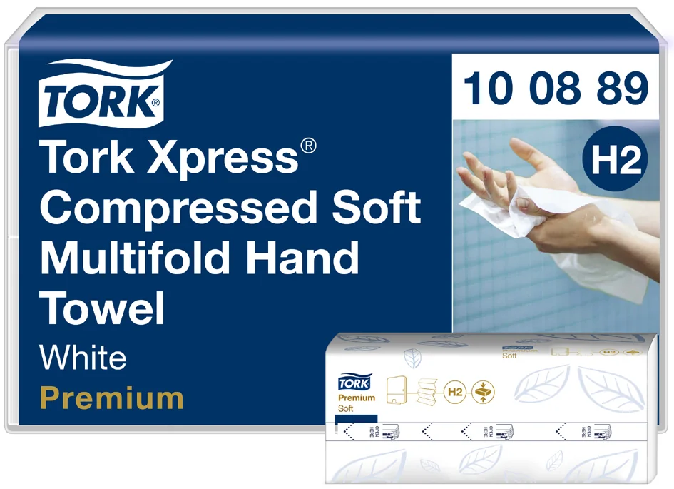 TORK Xpress Essuie-mains interfolié, 212 x 320 mm, pliage W - OEM 100888