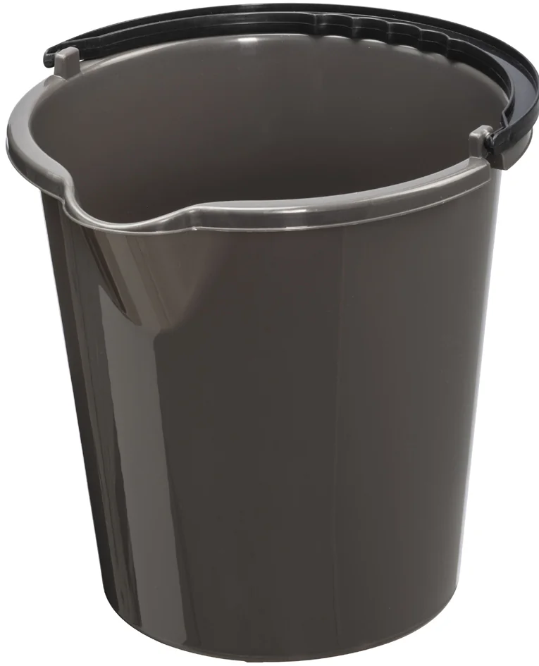 plast team Seau 'VANCOUVER', rond, 5 litres, anthracite - OEM 10580810