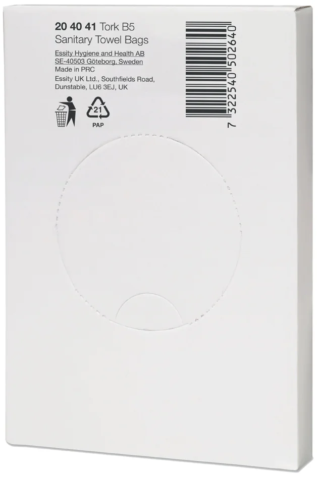 TORK Sachet hygiénique premium en PE-HD, blanc - OEM 20 40 41 – Image 5